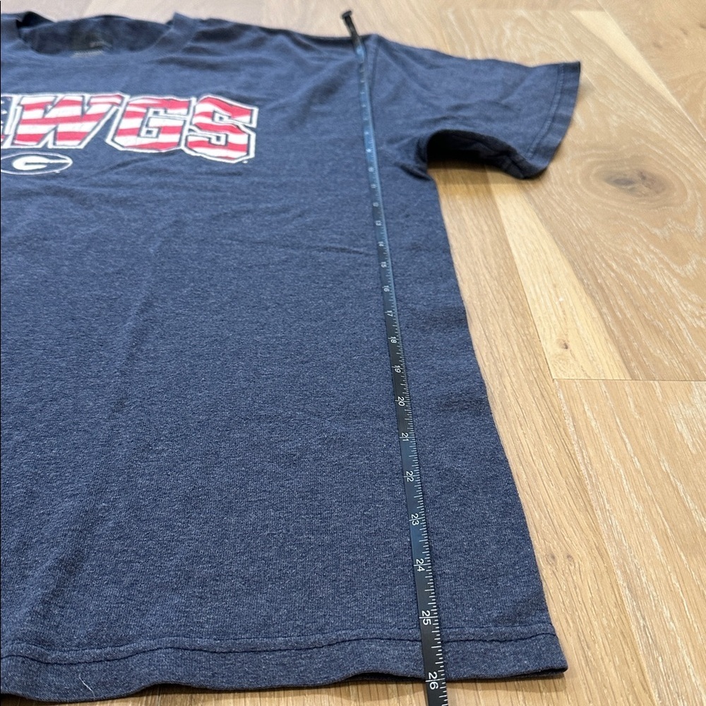 University of Georgia Dawgs American Flag Tshirt Men’s Size Large Americana USA - Picture 5 of 6